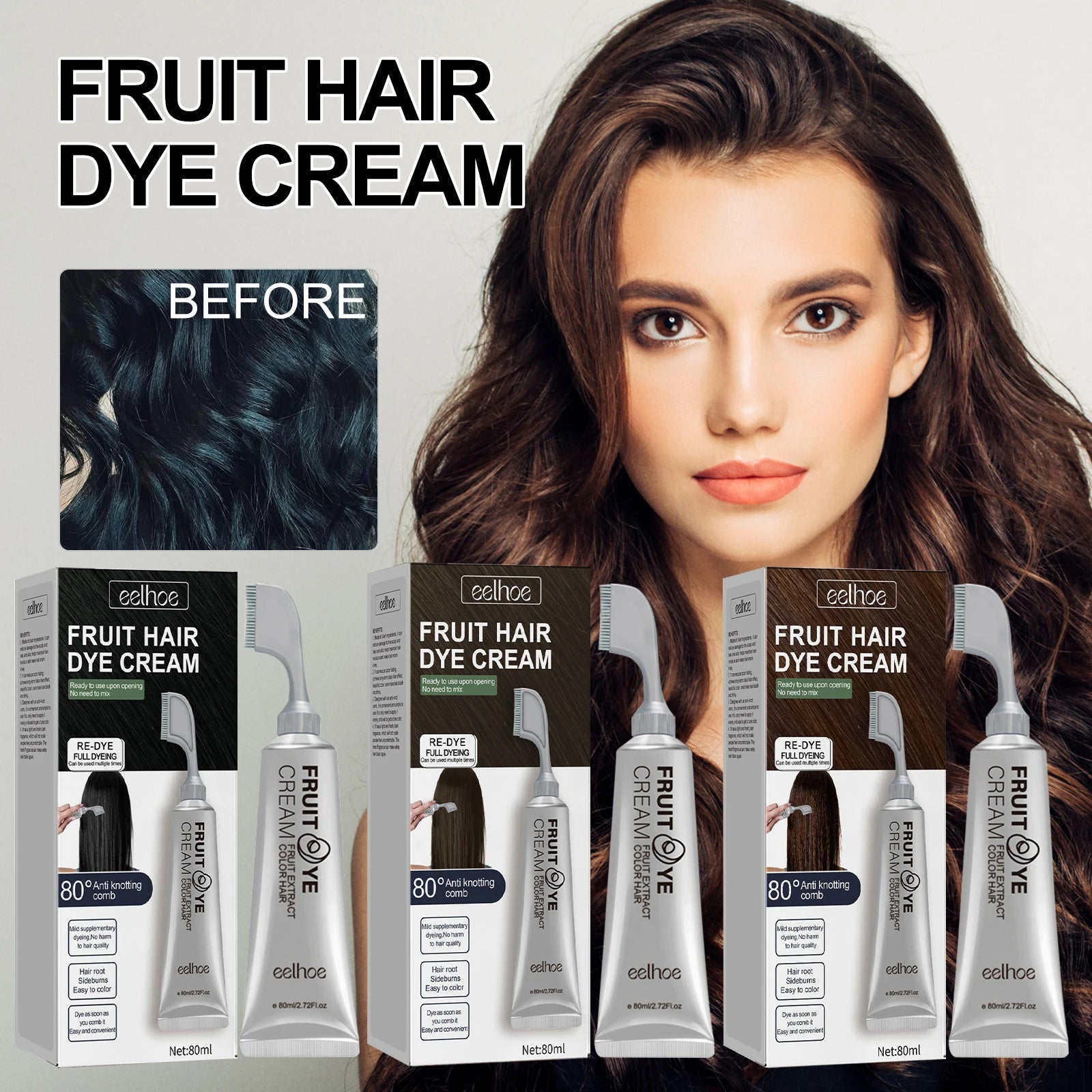 Lavenia™ Fruit Hair Dye (Nourishing Cream)