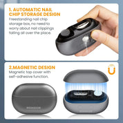 Lavenia™ Automatic Nail Clipper with LED Light